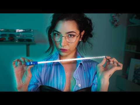 ASMR Sleep-Inducing Optician Exam 👓💤 Measuring Your Face for Glasses