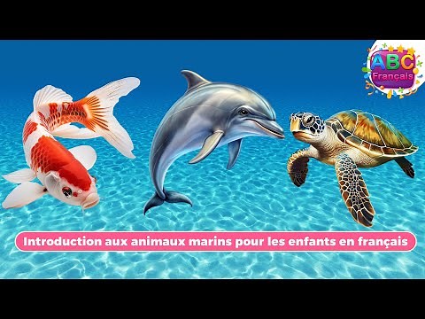 Animaux marins pour les enfants | Apprentissage amusant de la vie marine
