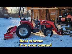 Massey Ferguson 2705e, 700 hr in, and still my favorite tractor