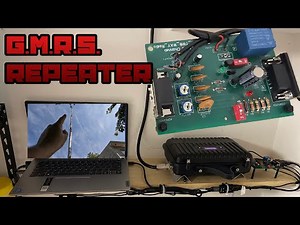 Midland MXR10 G.M.R.S. repeater on the internet | 33 foot Tower