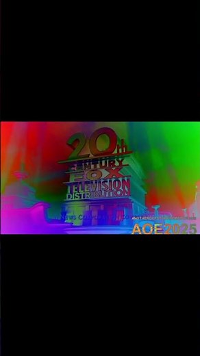 20th Century Fox Television Distribution in colored