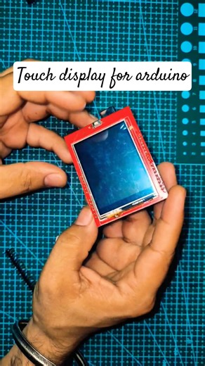 Touch Display For arduino projects #experiements #electricalcircuit #diy #experimnent #arduino
