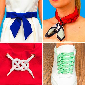 2.5M views · 22K reactions | Fáciles y lindas formas de atar tu ropa: | Ideas en 5 minutos | Facebook