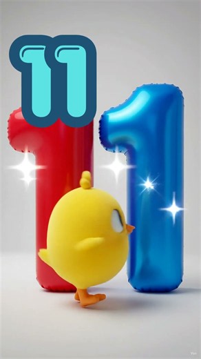 Learn Number 11 ✨ 123s & Counting for Toddlers #shorts