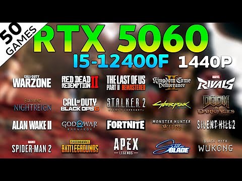 RTX 5060 Tested on 50 Games: Performance Reality Check