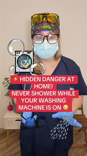 Warning: Showering While Washing Machine Runs Can Be Deadly