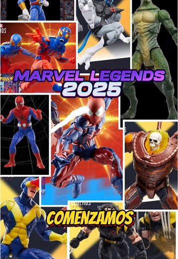 Nuevas Figuras Marvel Legends Anunciadas para 2025
