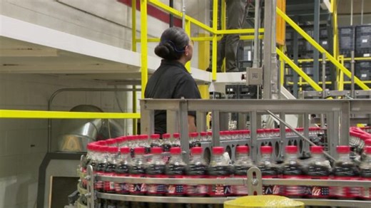 America250 Coca-Cola bottles begin production in Utah - KSLNewsRadio
