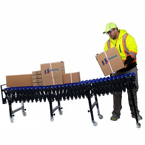 [Hot Item] Expandable Flexible Plastic Skate Wheel Conveyor Conveyor System for Unloading