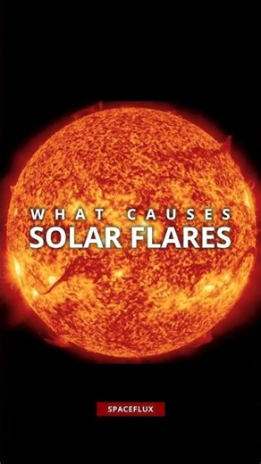 What causes solar flares? The Sun's magnetic secret #SolarFlares #SolarPhysics #NASA #SpaceScience