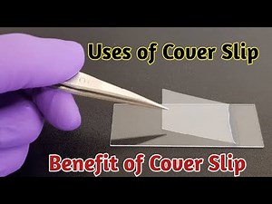 Cover Slip uses | Uses of cover slip