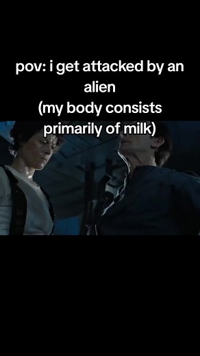 aliens is peak I hope Romulus is good #milk #milklover #alien #aliens #ripley #sigourneyweaver #alienromulus #movie
