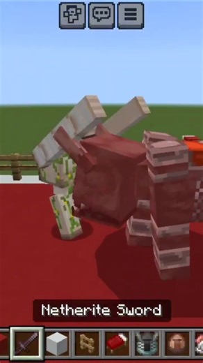 GOLEM VS RAVAGER 🔥 1V1 🥶🔥💪 #minecraft #shorts #fight #funny