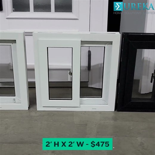 Eureka Home Solutions Limited on Instagram: "UPVC sliding windows are now available in store. ◇Available in both Black and White ◇5mm Tempered Glass ◇Insect Screen All prices are VAT inclusive 1'(H) x 2'(W)- $625 (vent with insect mesh) 2'(H) x 2'(W)- $475 2'(H) x 4'(W)- $775 3'(H) x 3'(W)- $775 3'(H) x 4'(W)- $875 3'(H) x 6'(W)- $1,375 4'(H) x 3'(W)- $895 4'(H) x 4'(W)- $1,050 4'(H) x 6'(W)- $1,475 #upvcwindows #slidingwindows #blackandwhite #5mmtemperedglass #insectscreen #instock #affordablep