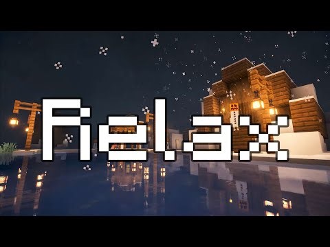 Rest in the Snow… (Minecraft, Cozy Snowfall & Winter Wind)