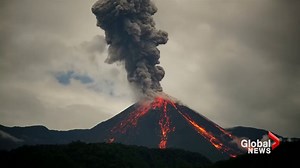 Ecuador’s ‘Troublemaker’ volcano sends lava flying in fiery explosion