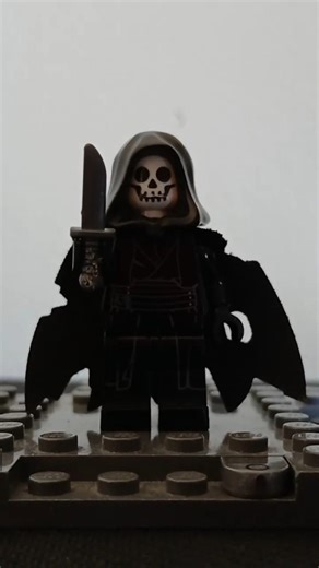 How to Make #ghostface From #scream In LEGO! #lego #minifigures