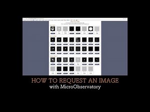 MicroObservatory | How to Request an Image