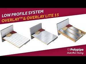 Low Profiles Systems Overlay® | Polypipe Underfloor Heating