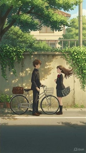 A Quiet Glance of Love | Peaceful Anime Romance Moment
