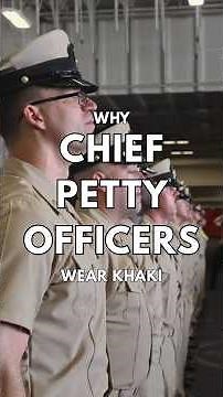 Why Do Navy Chiefs Wear Khaki?