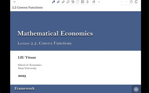 Lecture 2.2. Convex Functions