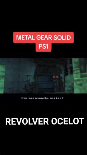 Revolver Ocelot #metalgearsolid #ps1 #retrogame #fbgaming | Prince Ross