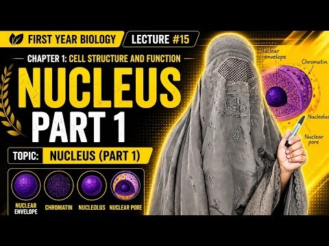 Nucleus Part 1 | Cell Structure & Function | Biology Chapter 1 🔥 Fsc biology.
