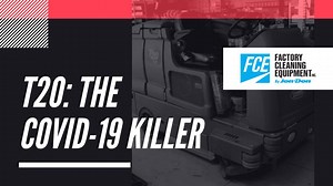 Use the Tennant T20 to keep your facilites clean, safe, and ready for action! Watch as we demonstrate the best practices and features of the T20 to kill COVID-19. For more information, visit https://www.thesweeper.com/new-machines/floor-scrubbers/tennant/t20 | Factory Cleaning Equipment, LLC
