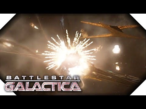 Battlestar Galactica | Resurrection Hub Attack