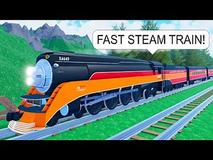 I Drive FASTEST Steam Train BUT Too Fast and DERAILS Everywhere