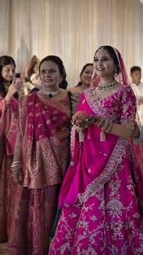 Best Wedding Entry Ever ❤️ Groom Sings Aaja Mahiya for Bride 😍
