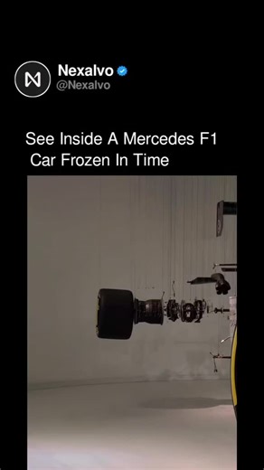Tech & Business | Technology News on Instagram: "This isn’t CGI—it’s a real Formula 1 car exploded into 3,200 pieces. 🏎️ ​This installation at Mercedes-Benz World is called "View Suspended II." Artist Paul Veroude took a genuine Mercedes-AMG Petronas racer and separated every single component from the massive engine block to the tiniest screw. He hung them on individual wires to create a 3D "exploded view" you can actually walk through. It shows just how much insane engineering is hidden inside
