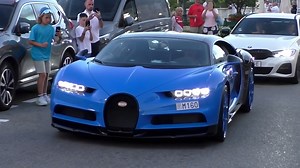 $3 Million Bugatti Chiron Cruises Through Monaco