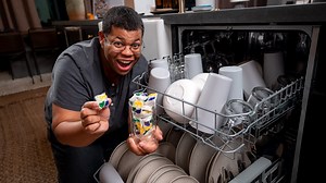 Here's how to load a dishwasher properly