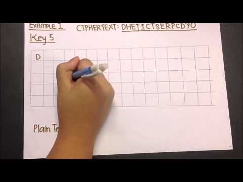 EPISODE 3 Rail Fence Cipher