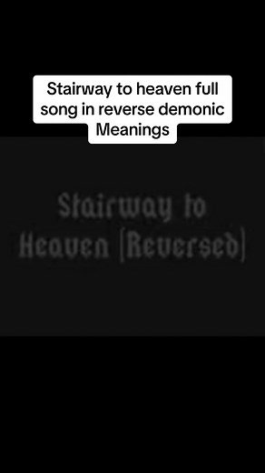 Unlocking the Secrets: Stairway to Heaven Reversed