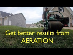 How to AERATE your lawn | Fall Rehab Step 2