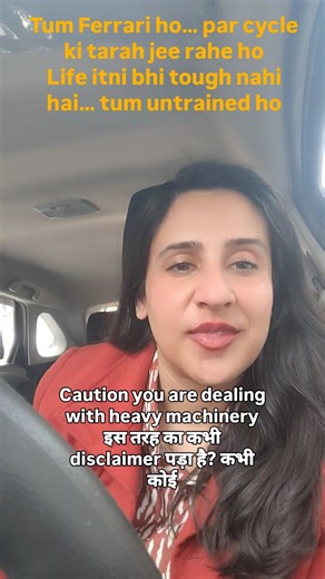 Himanshi Awaal | Suno, tum broken nahi ho. Tum heavy machinery ho. Bas operating system missing hai. Life is not trying to punish us It's problems,... | Instagram