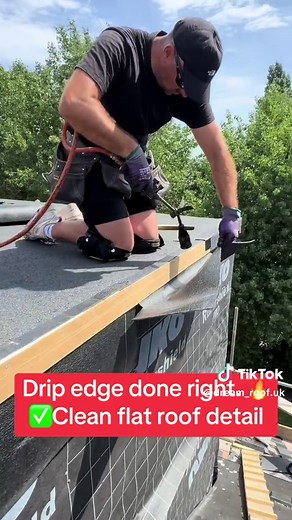 Mastering Drip Edge for Flat Roofs in London