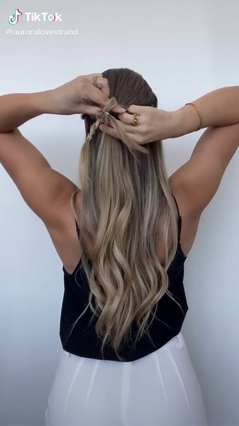 Easy Wedding Guest Hairstyle Tutorial | Long Hair Ideas