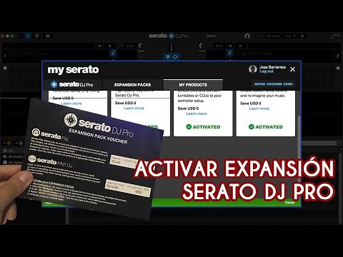 Activar Expansión con VOUCHER CODE en Serato DJ Pro (Tutorial)