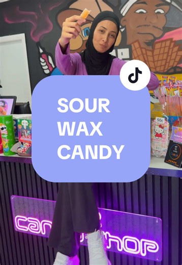 SOUR Wax Bottles Available Now at The Candy Shop