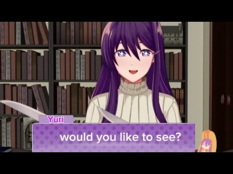 Yuri"s New Room and she Showed me her beloved Collection {Just Yuri Mod Android}