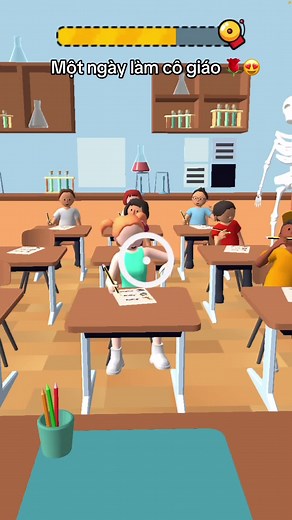 Nghề giáo viên: Một ngày làm cô giáo thú vị