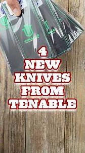 4 Awesome New Knives from Tenable Knives #knifereview #stassa23