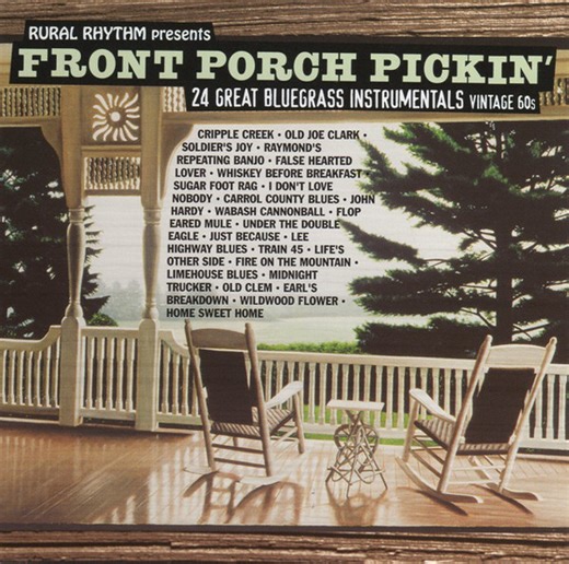 Various - Front Porch Pickin' - 24 Great Bluegrass Instrumentals - Vintage 60s