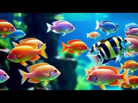 Aquarium Sound Effect ASMR 1 Hour