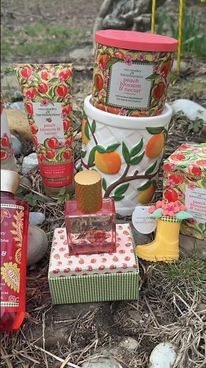 Vera Bradley x Bath & Body Works Peach Blossom & Nectar #bathandbodyworks #verabradley #peach