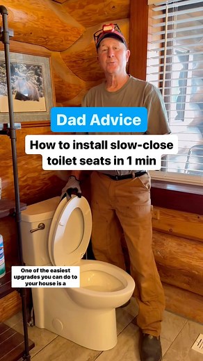 Feels like luxury and the only downside is you’ll find yourself accidentally slamming toilet seats in public restrooms because you get so used to soft-close. How to install your own toilet seats or how you switch out your toilet seats. (I’m not a birthday guy but Emmy did show me your comments and is forcing me to acknowledge them. Love you all) Love, Dad | Dad Advice From Bo